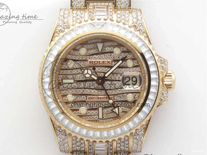 GMT RG A2836 Master Edition Full BRIL II Best 116769 TWF Diamonds 0314